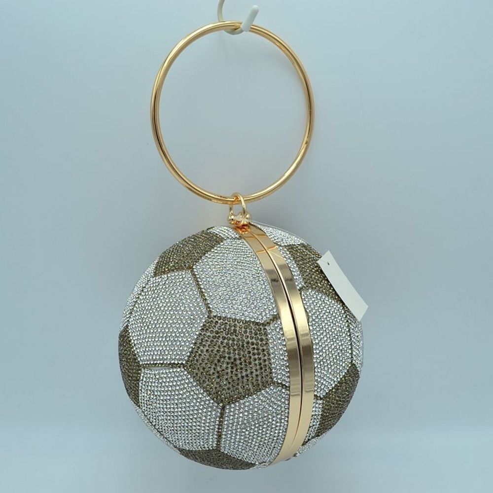 Elegant Soccer Diamond Evening Bag Purses
